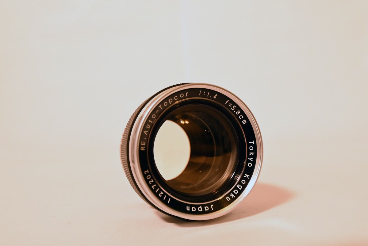 Topcon Re Auto Topcor 58mm 1.4 Tokyo Kogaku Very Good Condtion Topcon Re Auto Topcor 58mm 1.4 Tokyo Kogaku Very Good Condtion