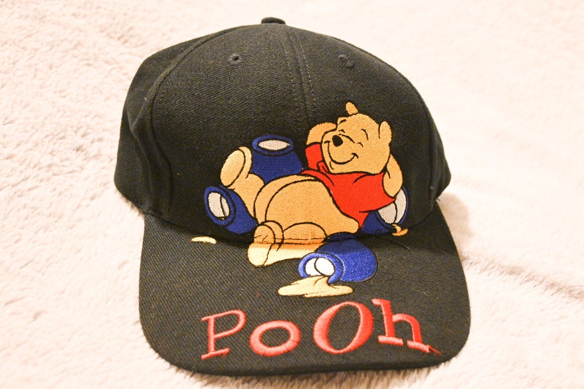 90's ウィニー・ザ・プー キャップ ビンテージ Vintage Disney Winnie The Pooh Hat 90s Strap Back | eBay
