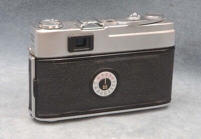 VINTAGE RANGEFINDER MINOLTA AL 35MM FILM CAMERA W/45MM 1:2 ROKKOR