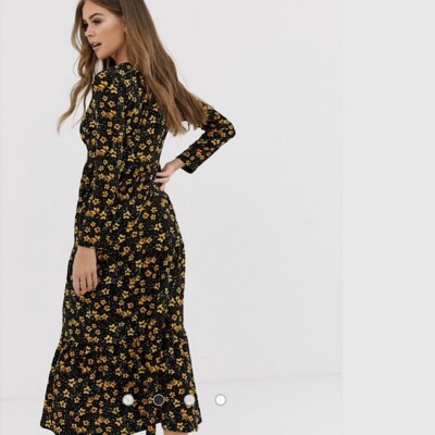 free people tiers of joy midi dress Free People Tied With Joy Midi Dress in Pastel Rose Tan