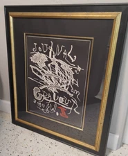 JOAN MIRO JOURNAL D'UN GRAVURE 1975 VOL 1 PORTFOLIO COVER ETCHING MAEGHT PARIS