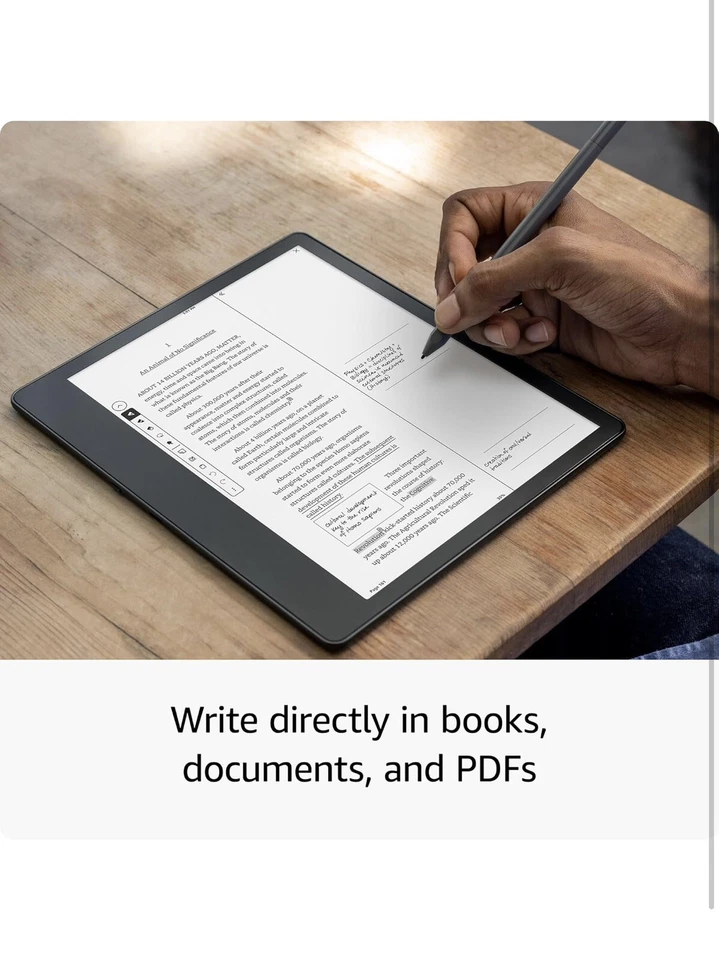 Kindle Scribe 16 GB, Kindle & Digital Notebook, Basic Pen, NEW Sealed RRP £329 - Image 4 of 4