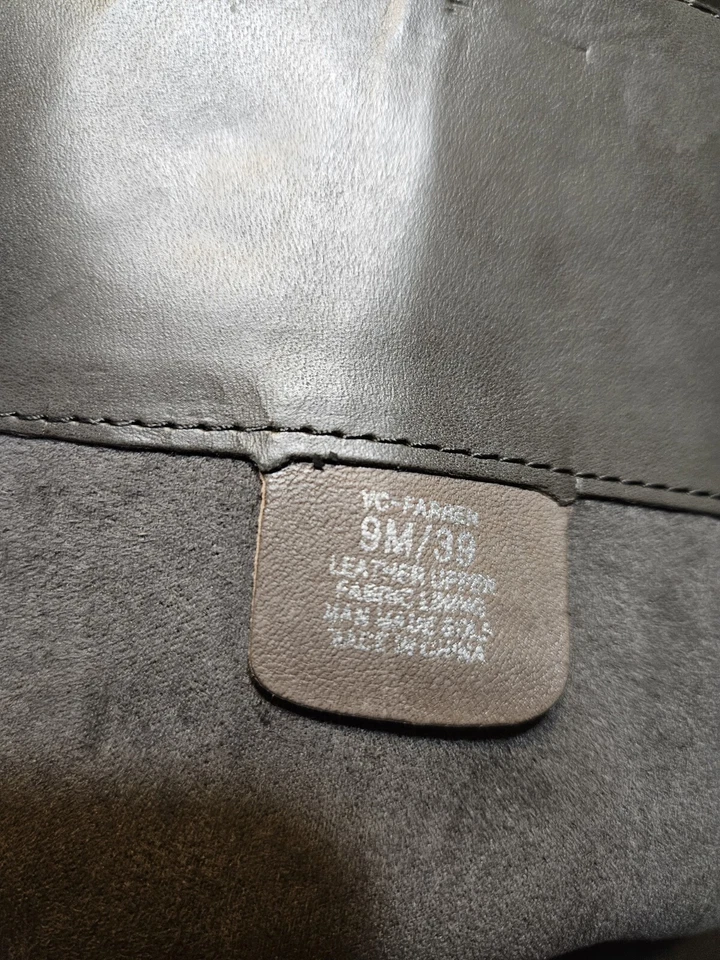 Botas femininas tamanho 9 equitação Vince Camuto altura joelho farren marrom zíper 1025L - Imagem 2 de 4