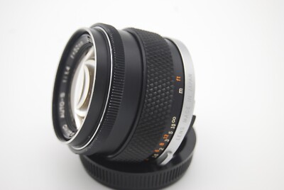 Excellent 4+] OLYMPUS G.ZUIKO AUTO-S 50mm F1.4 Standard MF From