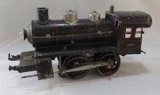 LOCOMOTIVA VINTAGE RARA BING WERKE SCALA O 3548, BUONE CONDIZIONI, DA RESTAURARE