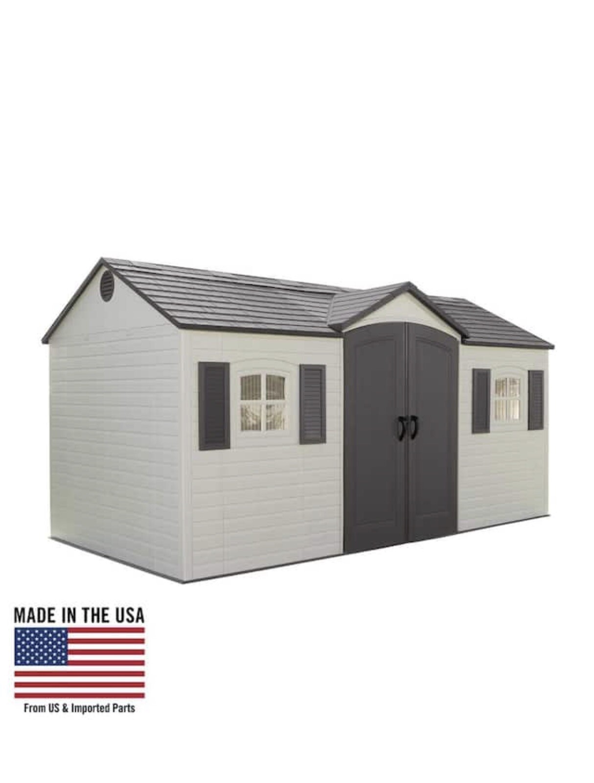 Lifetime 15 ft. x 8 ft. Outdoor Garden Shed eBay