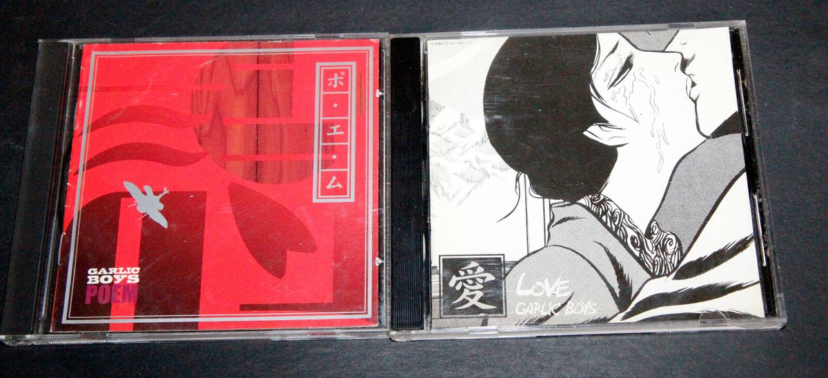 GARLIC BOYS LOVE + POEM CD JAPAN PUNK HARDCORE Public Bath Japan