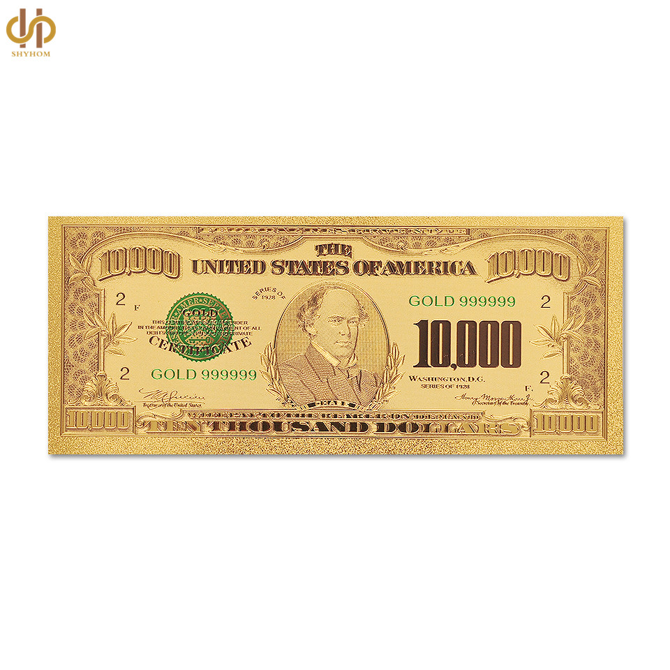 10000 Dollar Bill Back