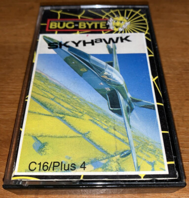 SKYHAWK - BUG-BYTE / BUG BYTE - Commodore C16 / PLUS / 4 Kassette - RAR