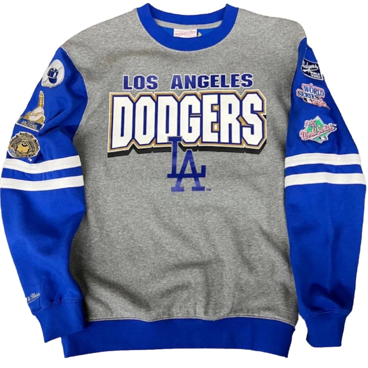 NWT - MLB LOS ANGELES DODGERS Mens Mitchell & Ness Crewneck NWT - MLB LOS ANGELES DODGERS Mens Mitchell & Ness Crewneck