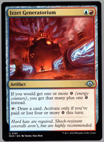 Izzet Generatorium 0191 Uncommon Non Foil Modern Horizons 3 MTG Near Mint