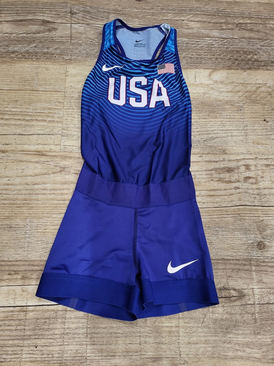 nike pro elite speed suit 2020 us S サイズ Nike 2020 Elite Pro Speedsuit Track Field Running Suit