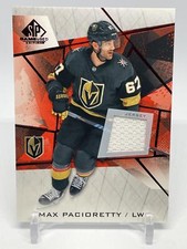 2021-22 SP Game Used #88 Max Pacioretty Red Jersey