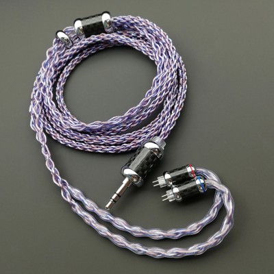 8Core 7N OCC silver plated Upgrade Headphone cable For MMCX 2PIN 0.78 Cable