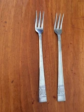 N.S.CO. Stainless, NST50 Cocktail Forks!  FREE SHIPPING