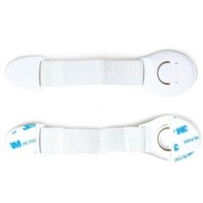 Child Safety Strap Locks 4 Pack for Fridge, Cabinets,  More