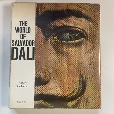 Signed Salvador Dali - The World Of Salvador Dali - Rare Autograph