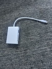 USB C to VGA HDMI DVI USB3.0 Adapter 4 in 1 USB3.1 Type-C to Multiport Adapter