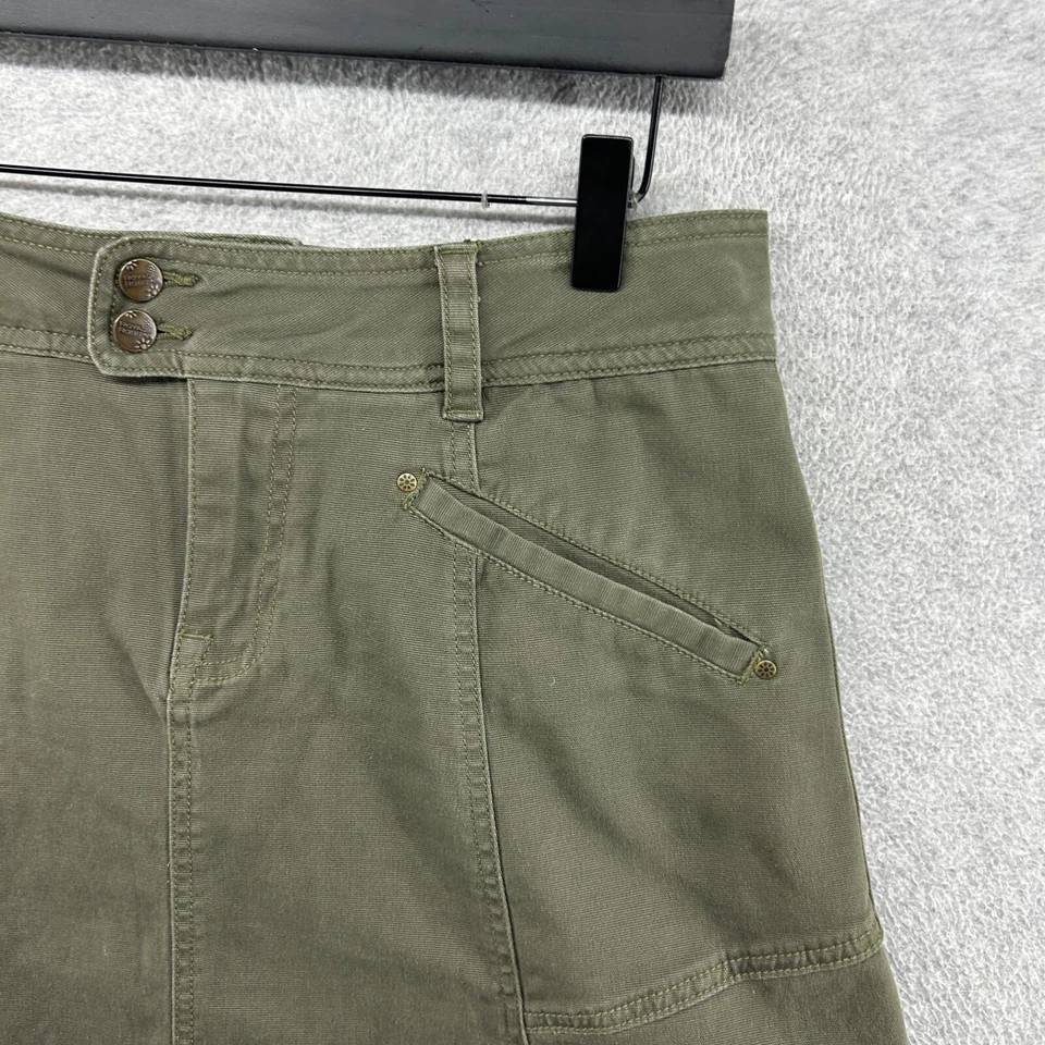 Falda Royal Robbins Mujer Talla 8 Marrón Tulipán Acampanada Línea A Viaje Informal Foto 3 de 4