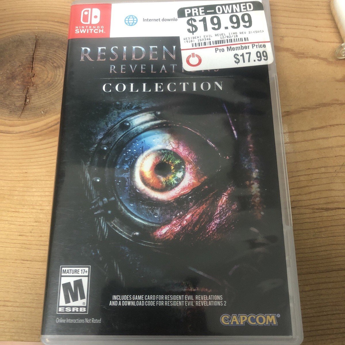 Resident Evil Revelations Nintendo 13388410019