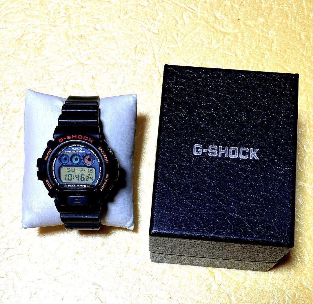 CASIO G-SHOCK FOX FIRE DW-6900 Black Quartz Digital Men's CASIO G-SHOCK FOX FIRE DW-6900 Black Quartz Digital Men's