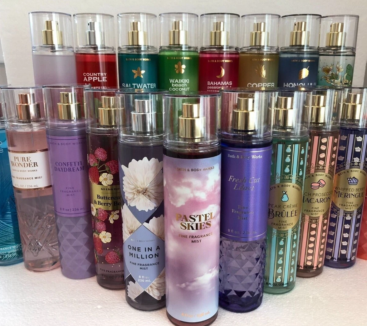 BATH BODY WORKS FINE FRAGRANCE MIST SPRAY 8 oz each You Choose Your Scent