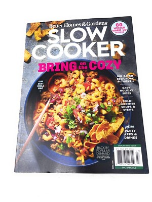 Better Homes & Gardens Slow Cooker Bring On The Cozy 80 Winter Warm Ups Recipes