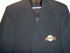 TWIN HILL SF SAN FRANCISCO GIANTS SPORT COAT BLAZER JACKET EMBROIDERED PATCH 42R