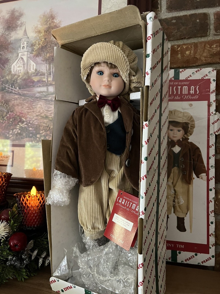 Rare Vintage House of Lloyd Christmas Around the World Tiny Tim