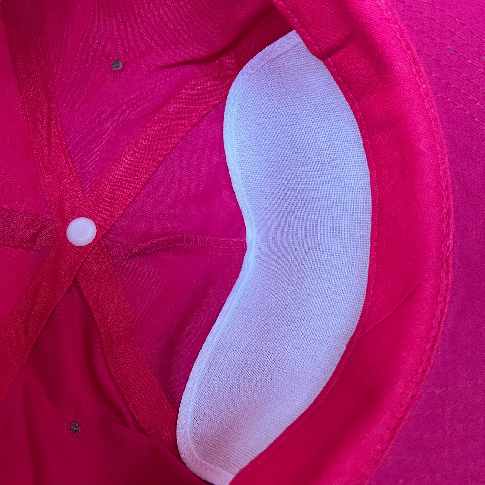 Joe's Garage Nazareth PA Hat Vintage Pink Teal Adjustable Buckle