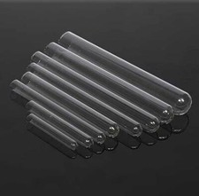 5ml-135ml Round-bottomed Glass Tubes High Temperature Chemistry Sample Container