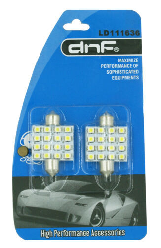 10-Pack BA9S LED Interior Car Lights - White 360-Degree Bulbs For Dome, Map, Trunk & Instrument Panel