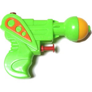 Détails Sur 1 X Enfants Petit Mini Plastique Eau Pistolet Pistolets Pistolet 13cm Vert