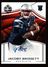 JACOBY BRISSETT 7/35 JERSEY# COLTS ROOKIE AUTO SILVER SPOTLIGHT RC 2016 LIMITED