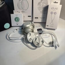 Elvie Stride Electric Breast double Pump Hands-Free Low Noise Battery 28mm
