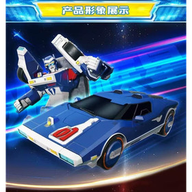 Tobot V Galaxy Detective Car Transform Robot Tachyon Diamond Edition Without Box
