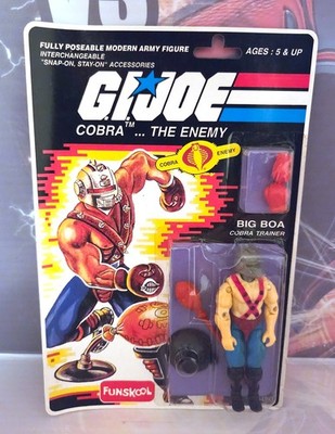 2002 Funskool (India) G.I. Joe - Big Boa - Complete on Card