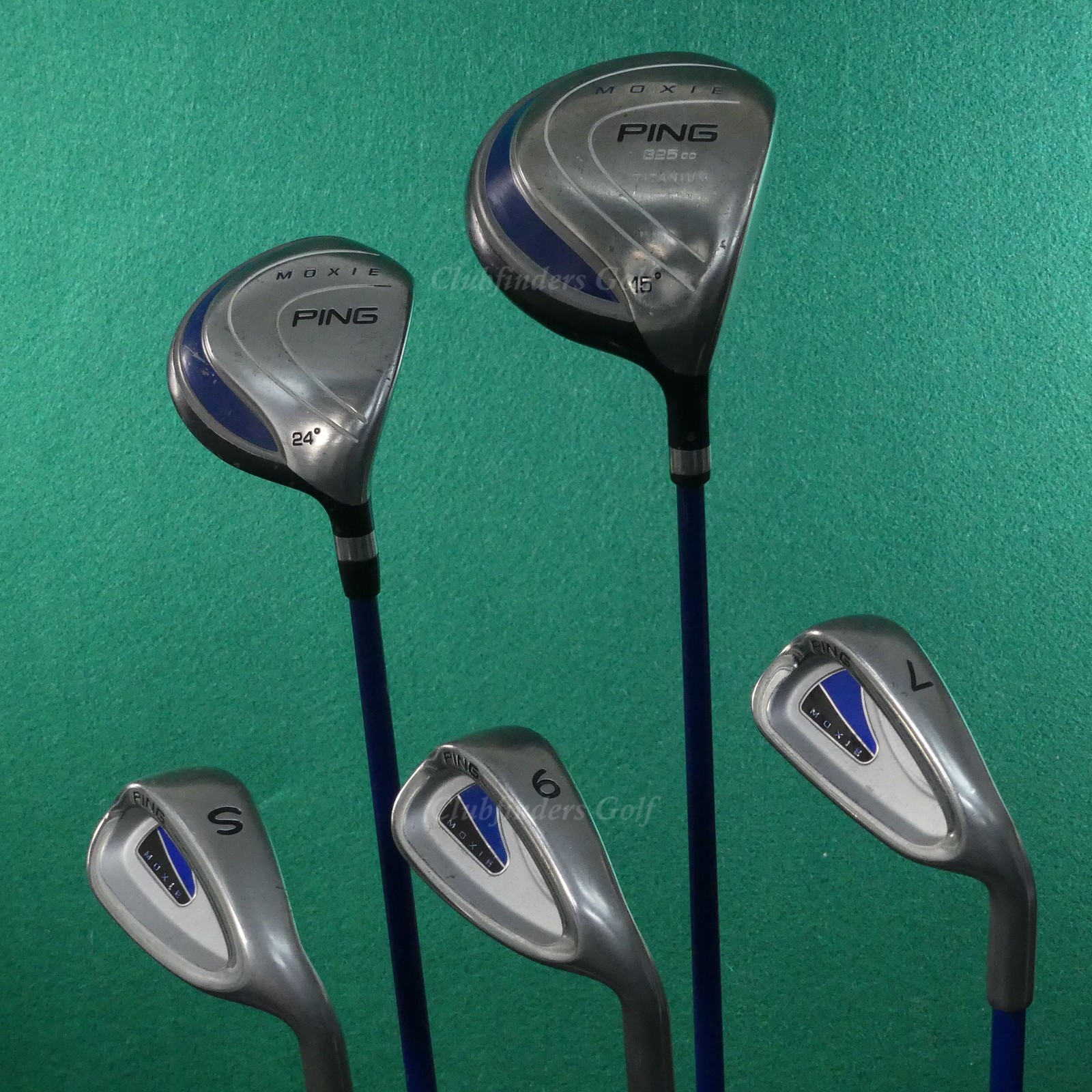 JUNIOR Ping Moxie (5-Piece) Driver, Fairway, 7, 9, & SW Golf