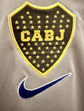 Nike Boca Juniors Gray International Club Soccer Fan Apparel and