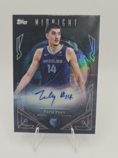 Zach Edey 2025-26 Topps Midnight Auto Sun Signatures Grizzlies #MS-ZE
