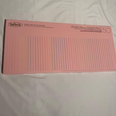 New Holbein Artist Colored Pencils OP936 Pastel Tone 50 Color Set