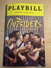 THE OUTSIDERS Broadway Playbill! ORIGINAL CAST April 2024