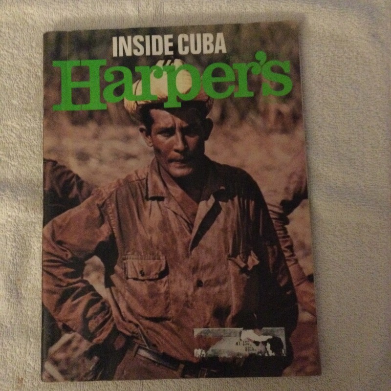 Harper’s Magazine, April, 1973, Review Sherlock Holmes/Dracula Bk, VG