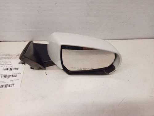 White Passenger Right Side View Mirror Opt DR2  2016 Cadillac ATS 9908881