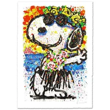 Tom Everhart "Boom Shaka Laka Laka" Signed Limited Edition Peanuts Art