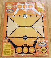 Pokemon Trading Figure Game TFG Fold-Out Game Mat / Game Board