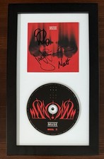 FRAMED SIGNED Muse The Wow Signal Album Art Card & CD BAS Beckett COA AUTOGRAPH