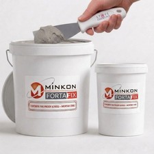 Fireproof Cement Render Screed 1400C Heat Resistant.  BBQ Kiln UK Made. Fortafix