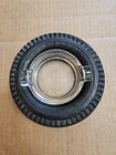 1939 NEW YORK WORLDS FAIR FIRESTONE BRANDED TIRE W/GLASS  ASHTRAY SOUVENIR — photo 1