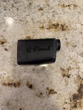 Pinned  Laser Golf Rangefinder USB Rechargable Black